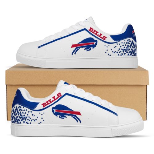 Ideafootwear Buffalo Bills Skate Stan Shoes Sneakes For Men And Women