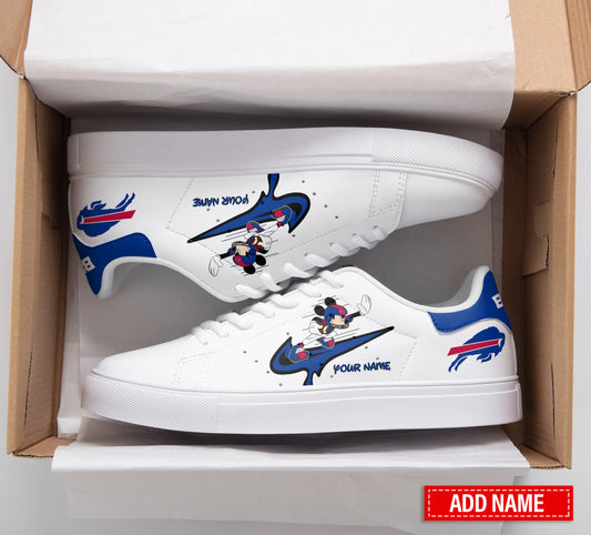 Ideafootwear Buffalo Bills Skate Stan Shoes Sneakes For Men And Women