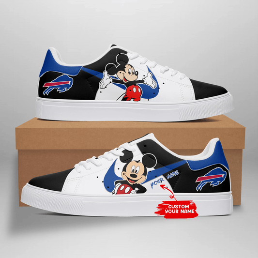 Ideafootwear Buffalo Bills Skate Stan Shoes Sneakes For Men And Women