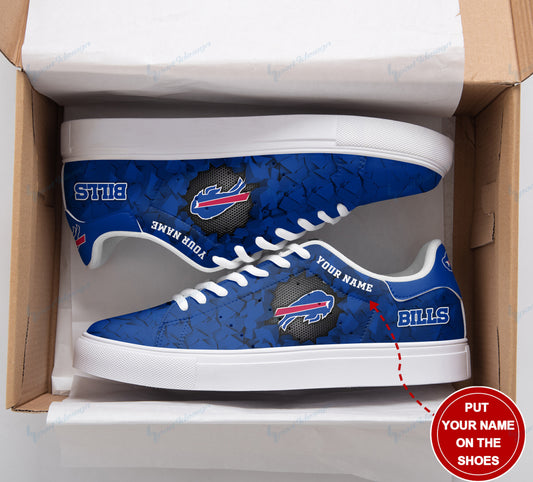 Ideafootwear Buffalo Bills Skate Stan Shoes Sneakes For Men And Women