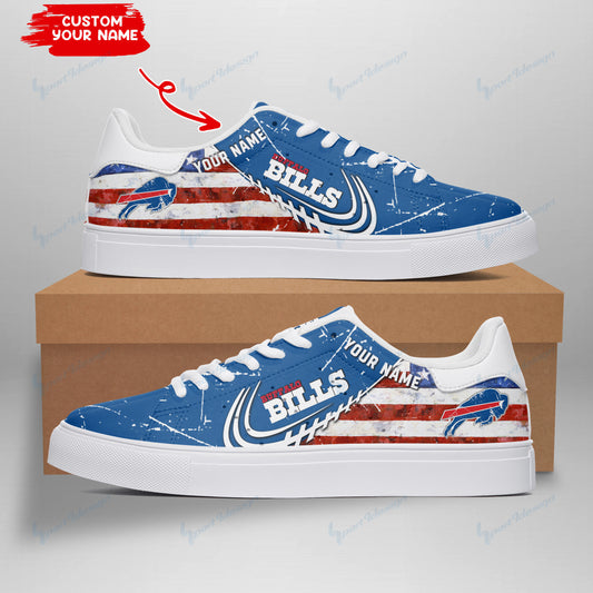 Ideafootwear Buffalo Bills Skate Stan Shoes Sneakes For Men And Women