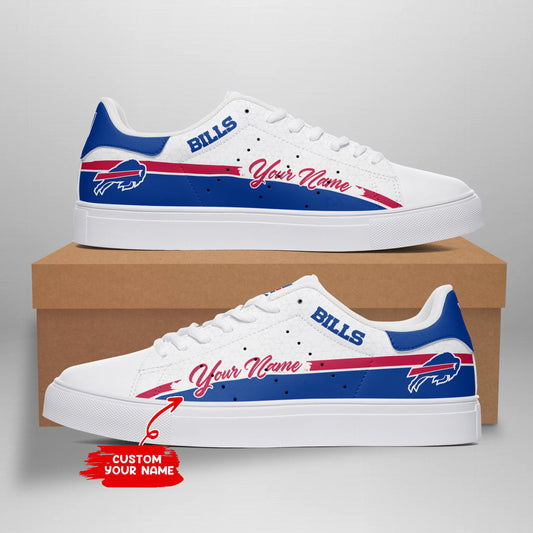 Ideafootwear Buffalo Bills Skate Stan Shoes Sneakes For Men And Women
