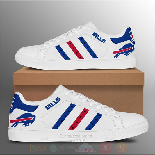 Ideafootwear Buffalo Bills Skate Stan Shoes Sneakes For Men And Women