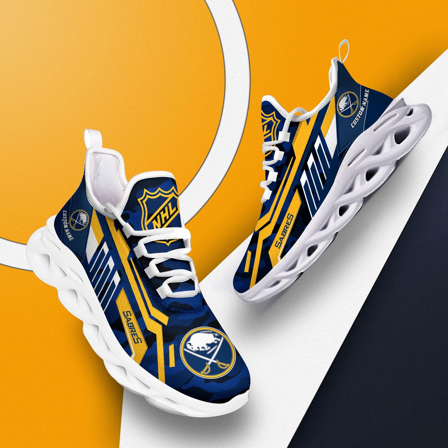 Ideafootwear Buffalo Sabres Max Soul Shoes Sneakers For Men And Women