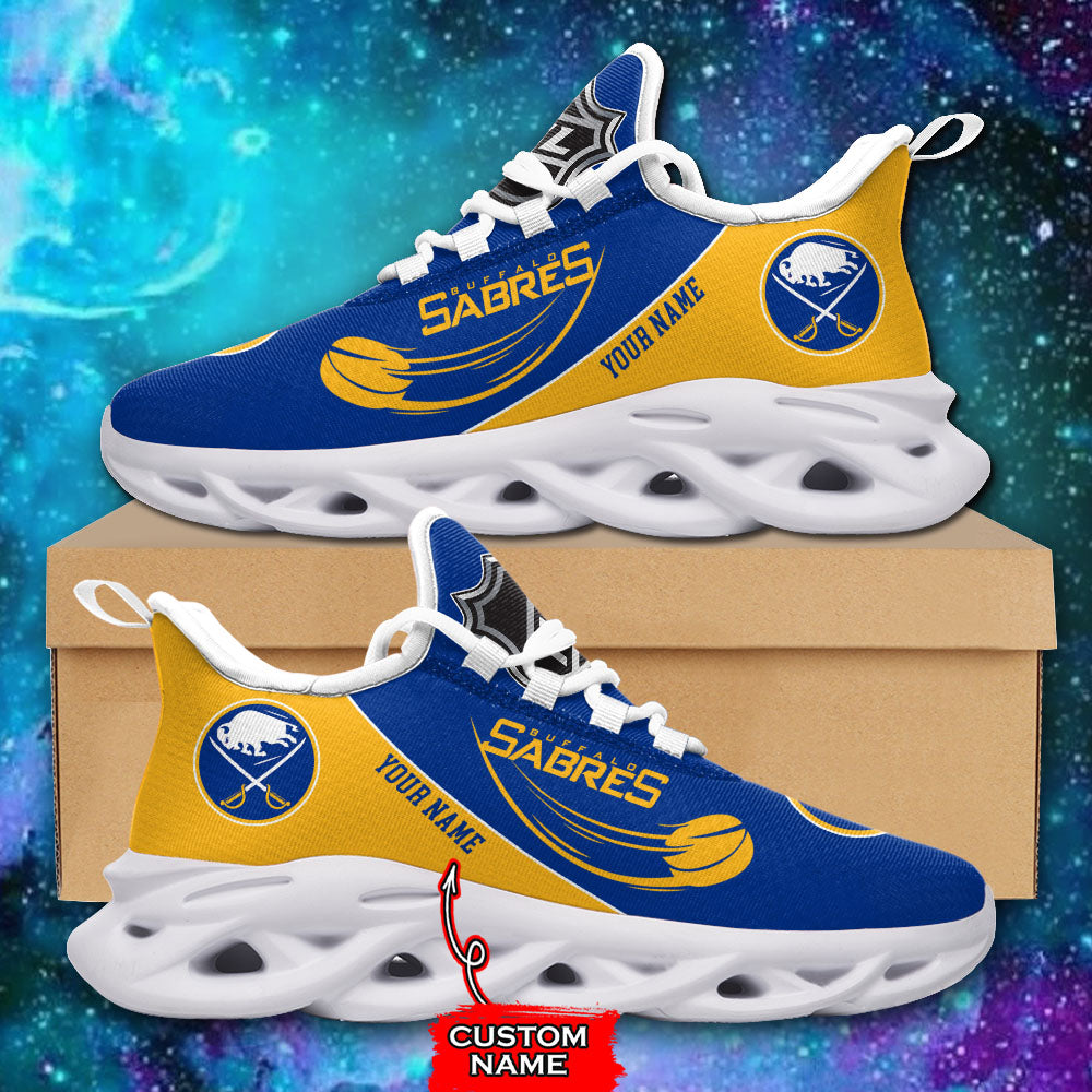 Ideafootwear Buffalo Sabres NHL Max Soul Shoes Sneakers For Men And Women