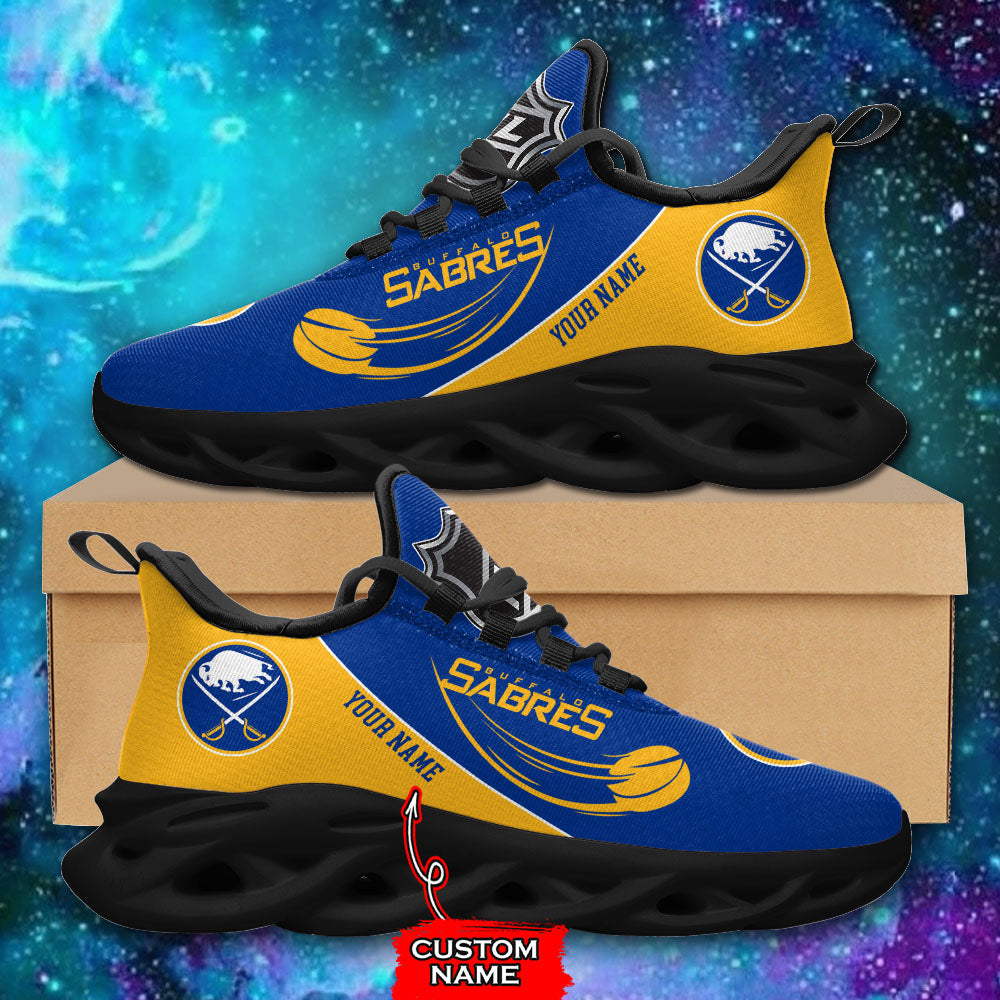 Ideafootwear Buffalo Sabres NHL Max Soul Shoes Sneakers For Men And Women