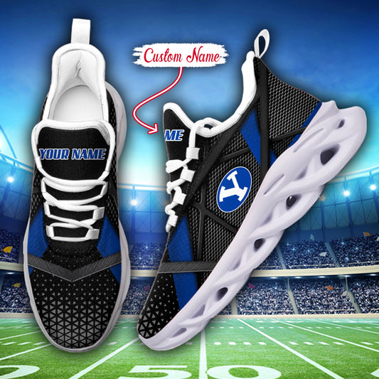 Ideafootwear BYU Cougars NCAA Max Soul Shoes Sneakers For Men And Women