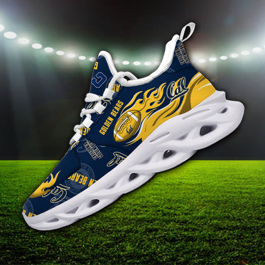 Ideafootwear California Golden Bears NCAA Max Soul Shoes Sneakers For Men And Women