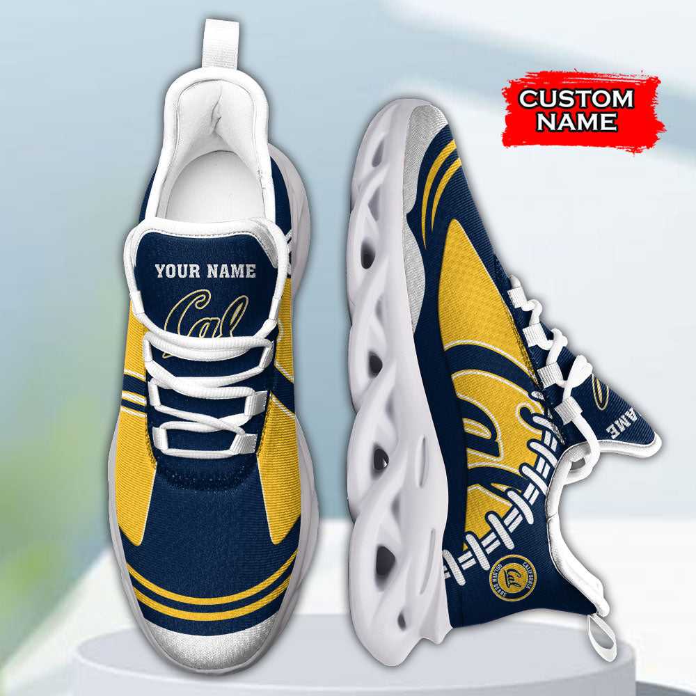 Ideafootwear California Golden Bears NCAA Max Soul Shoes Sneakers For Men And Women