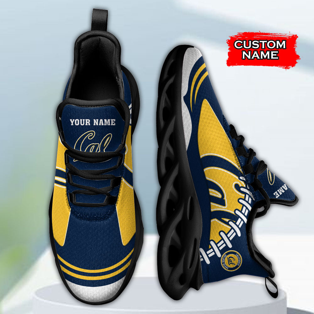 Ideafootwear California Golden Bears NCAA Max Soul Shoes Sneakers For Men And Women