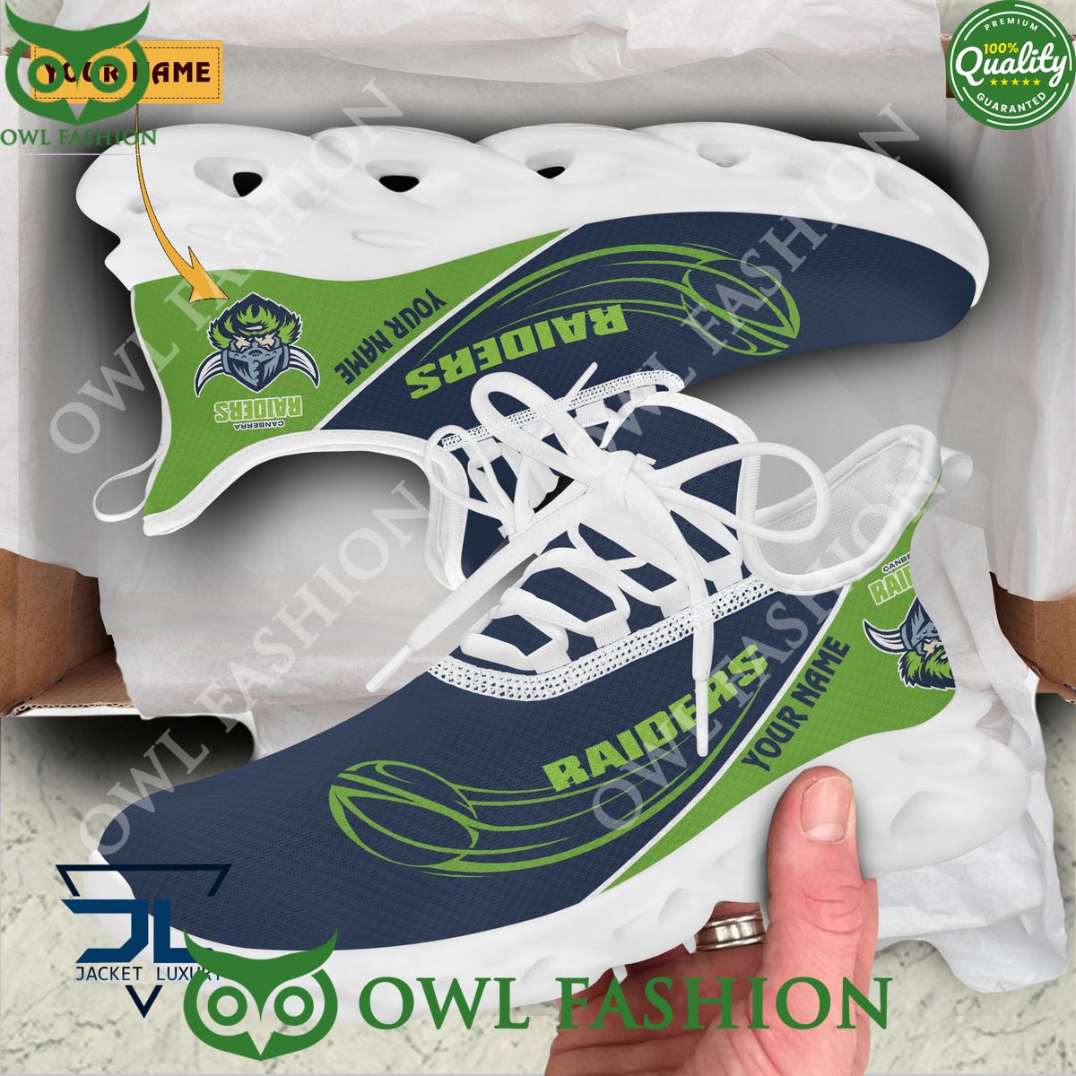 Ideafootwear Canberra Raiders Max Soul Shoes Sneakers For Men And Women