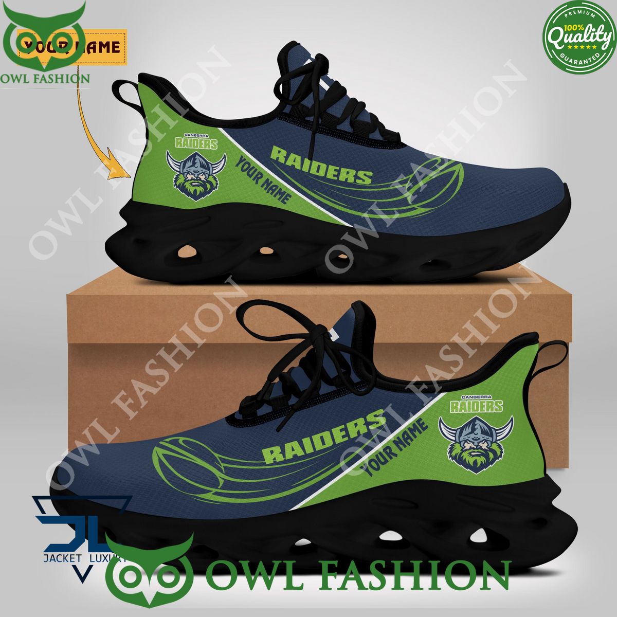 Ideafootwear Canberra Raiders Max Soul Shoes Sneakers For Men And Women