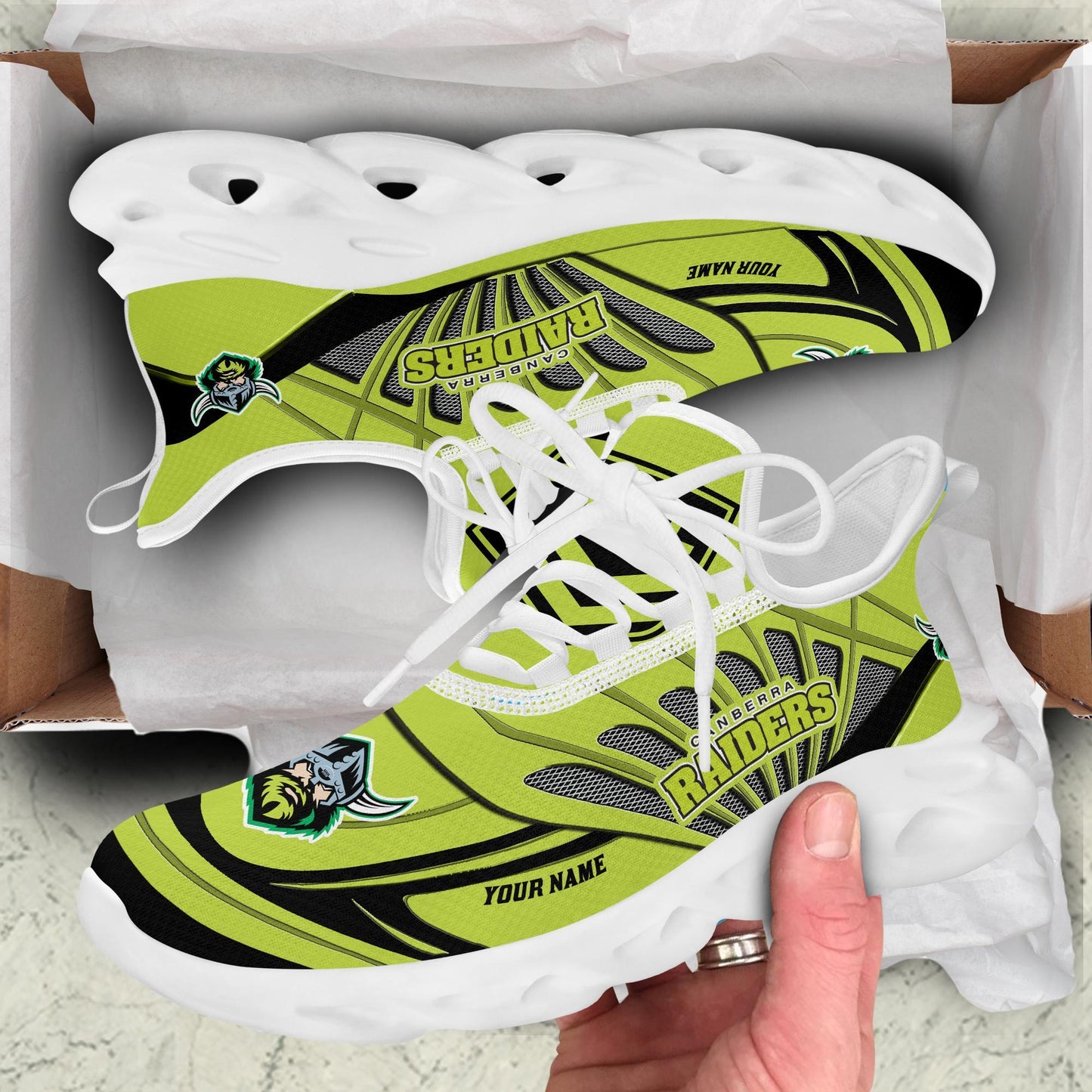 Ideafootwear Canberra Raiders Max Soul Shoes Sneakers For Men And Women