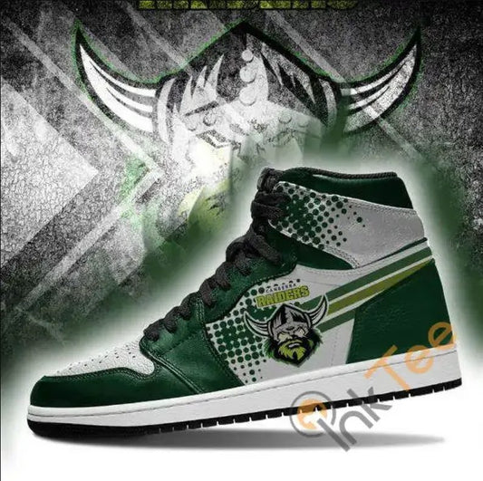 Ideafootwear Canberra Raiders NRL AJ1 High Sneakers Shoes For Men And Women
