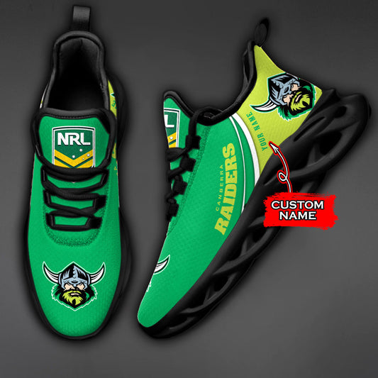 Ideafootwear Canberra Raiders NRL Max Soul Shoes Sneakers For Men And Women