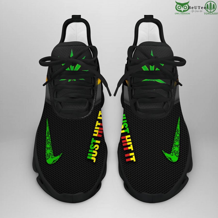 Ideafootwear Cannabis Just hit it Max Soul Shoes Sneakers For Men And Women