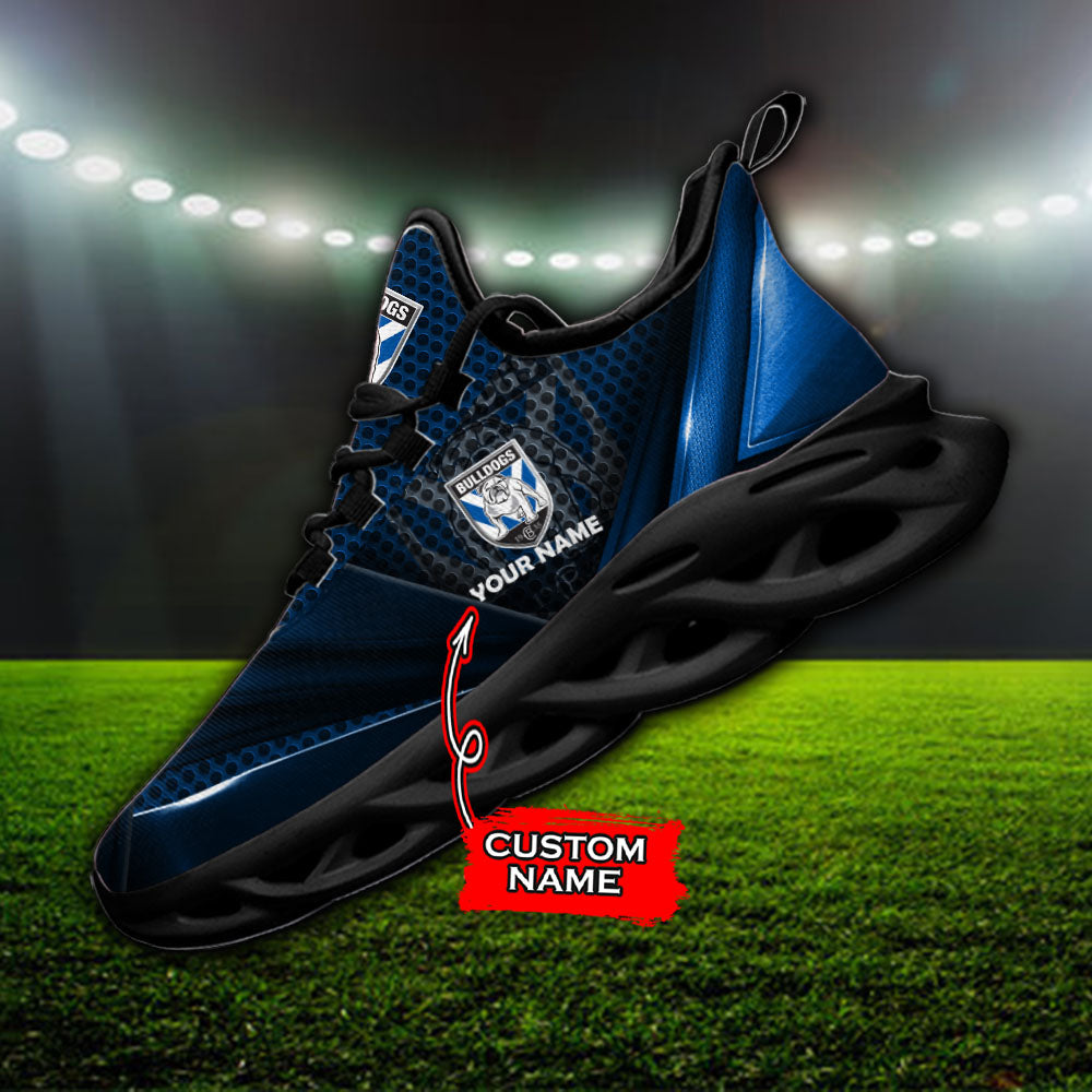 Ideafootwear Canterbury-Bankstown Bulldogs NRL Max Soul Shoes Sneakers For Men And Women