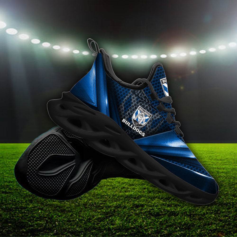 Ideafootwear Canterbury-Bankstown Bulldogs NRL Max Soul Shoes Sneakers For Men And Women