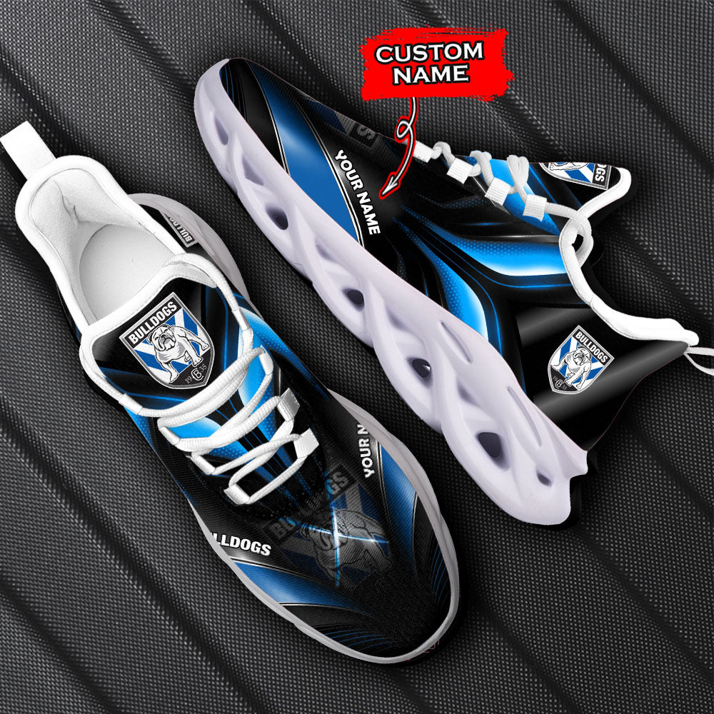 Ideafootwear Canterbury-Bankstown Bulldogs NRL Max Soul Shoes Sneakers For Men And Women