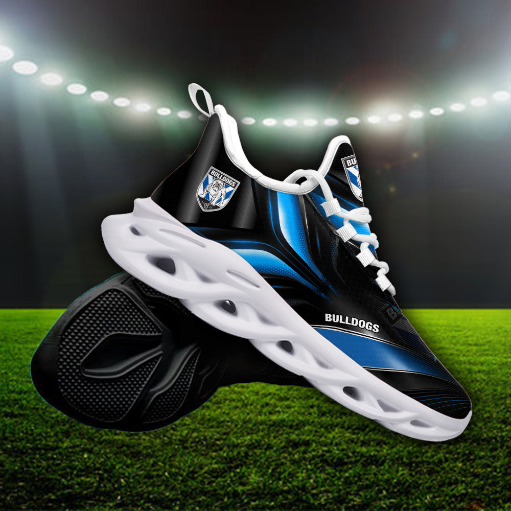 Ideafootwear Canterbury-Bankstown Bulldogs NRL Max Soul Shoes Sneakers For Men And Women