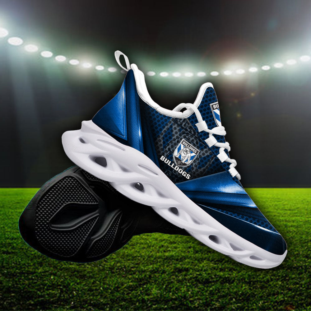 Ideafootwear Canterbury-Bankstown Bulldogs NRL Max Soul Shoes Sneakers For Men And Women