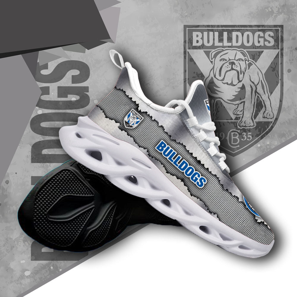 Ideafootwear Canterbury-Bankstown Bulldogs NRL Max Soul Shoes Sneakers For Men And Women