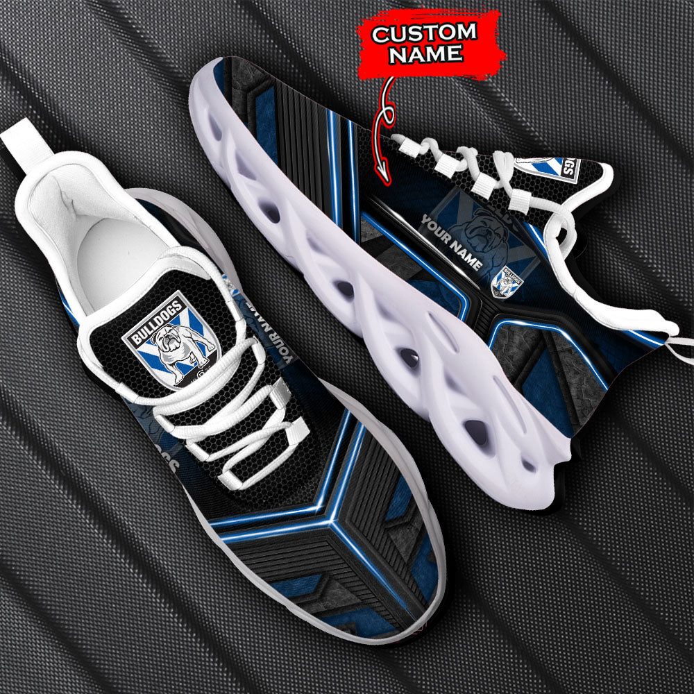 Ideafootwear Canterbury-Bankstown Bulldogs NRL Max Soul Shoes Sneakers For Men And Women