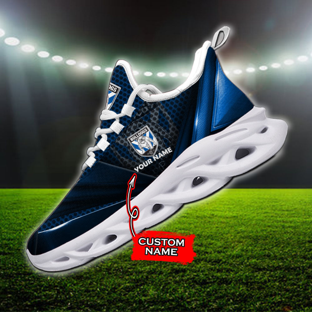 Ideafootwear Canterbury-Bankstown Bulldogs NRL Max Soul Shoes Sneakers For Men And Women