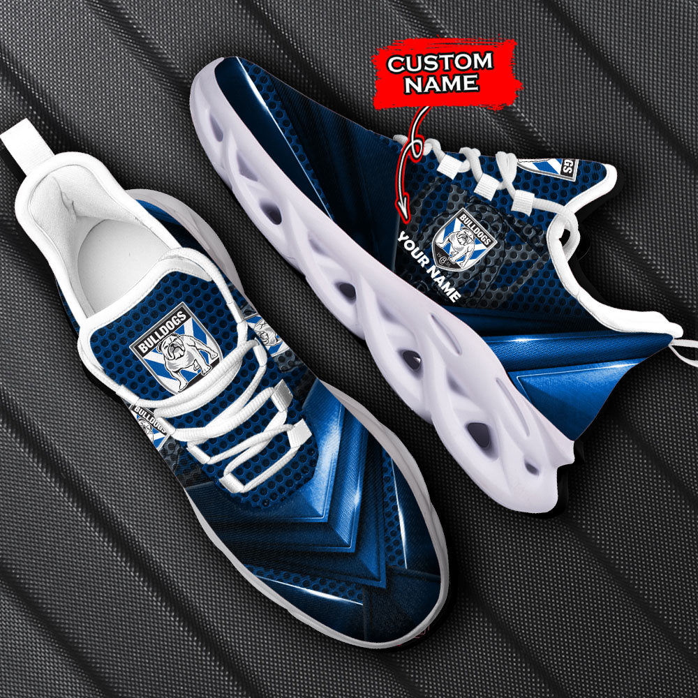Ideafootwear Canterbury-Bankstown Bulldogs NRL Max Soul Shoes Sneakers For Men And Women