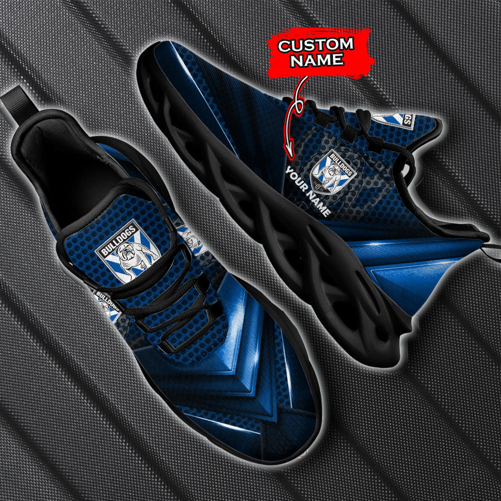 Ideafootwear Canterbury-Bankstown Bulldogs NRL Max Soul Shoes Sneakers For Men And Women