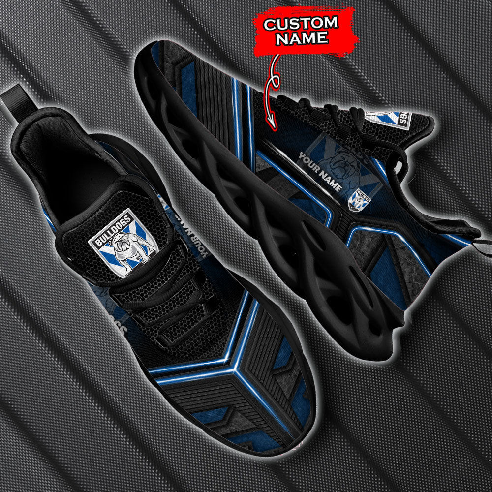 Ideafootwear Canterbury-Bankstown Bulldogs NRL Max Soul Shoes Sneakers For Men And Women