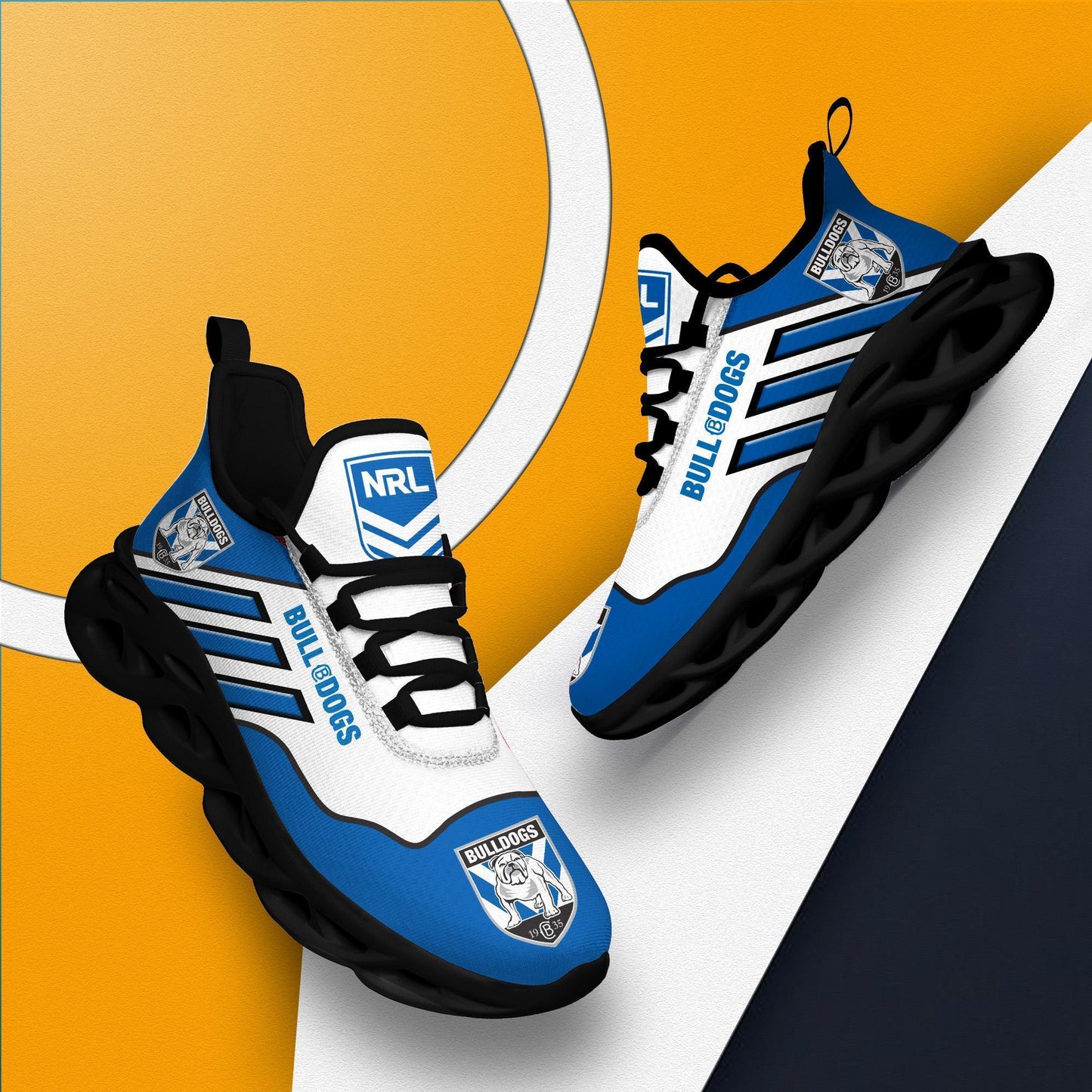 Ideafootwear Canterbury Bulldogs Max Soul Shoes Sneakers For Men And Women