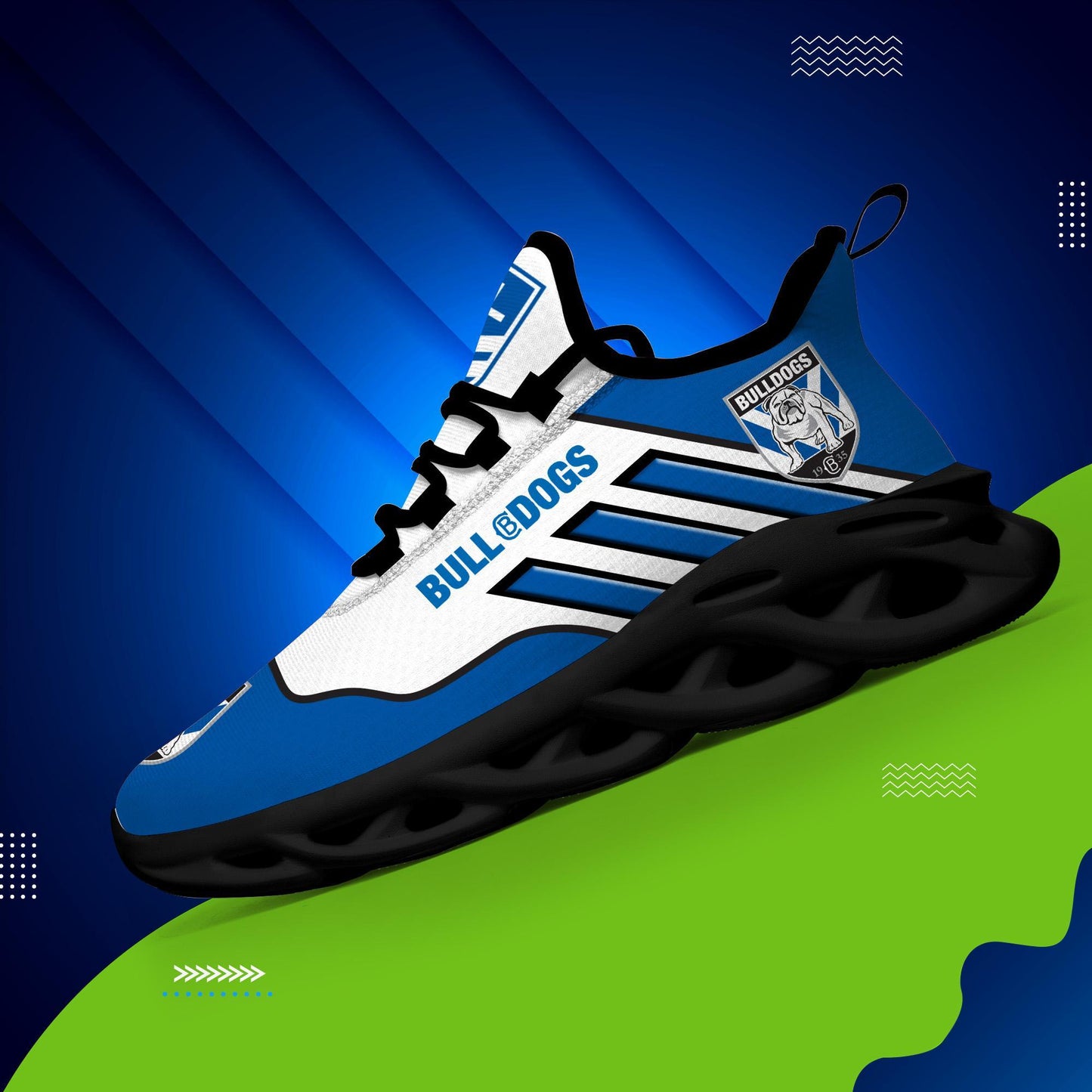 Ideafootwear Canterbury Bulldogs Max Soul Shoes Sneakers For Men And Women