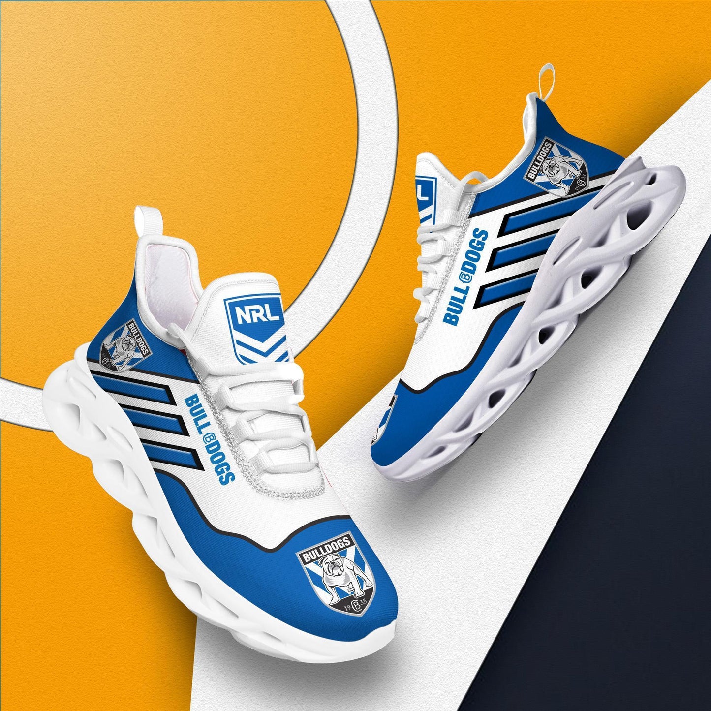 Ideafootwear Canterbury Bulldogs Max Soul Shoes Sneakers For Men And Women