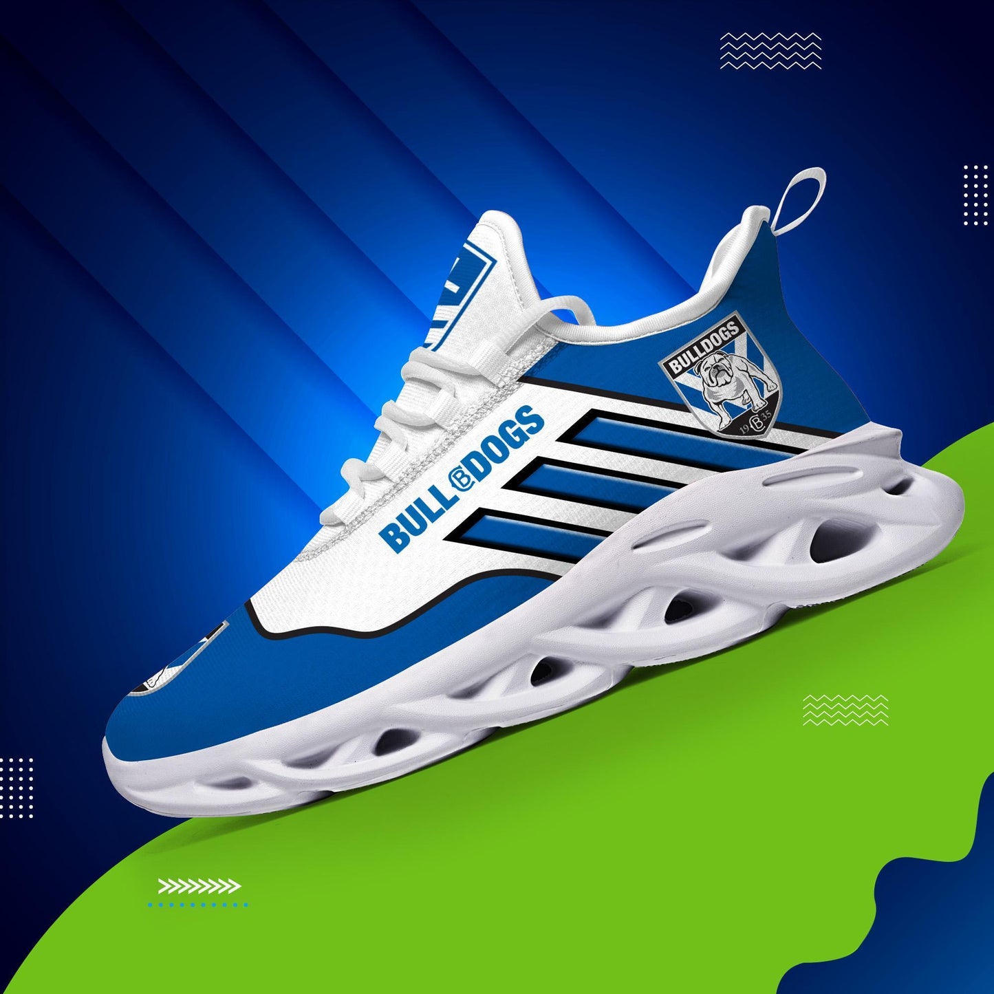 Ideafootwear Canterbury Bulldogs Max Soul Shoes Sneakers For Men And Women