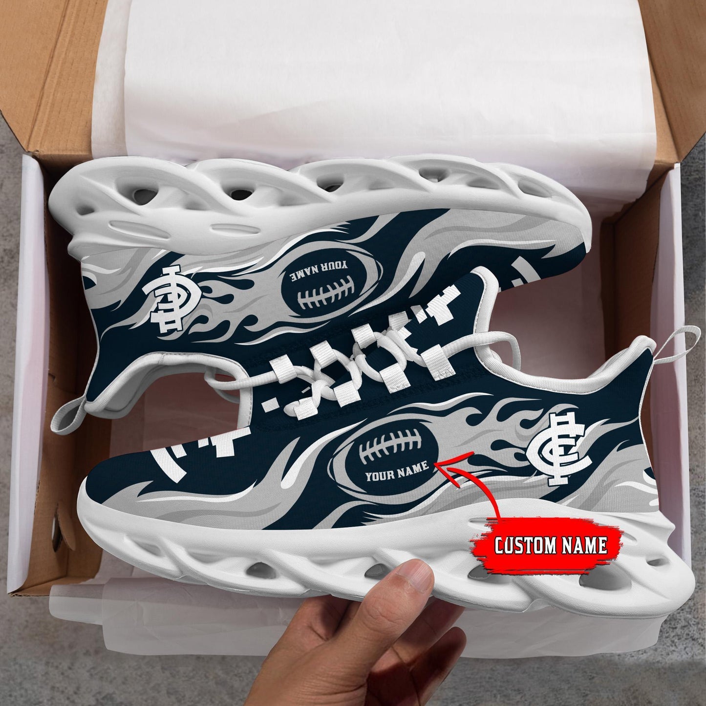 Ideafootwear Carlton Blues Max Soul Shoes Sneakers For Men And Women