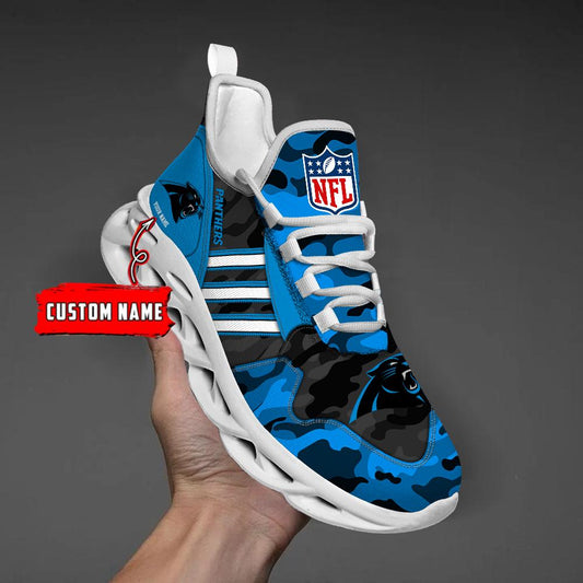 Ideafootwear Carolina Panthers Max Soul Shoes Sneakers For Men And Women