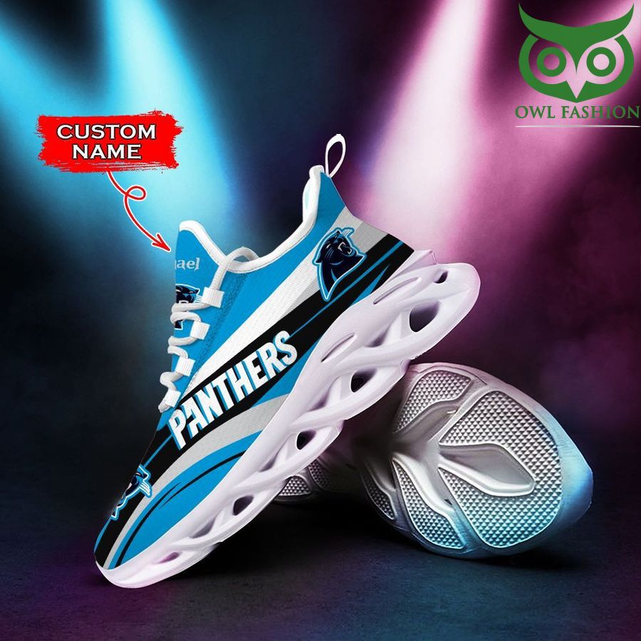 Ideafootwear Carolina Panthers Max Soul Shoes Sneakers For Men And Women