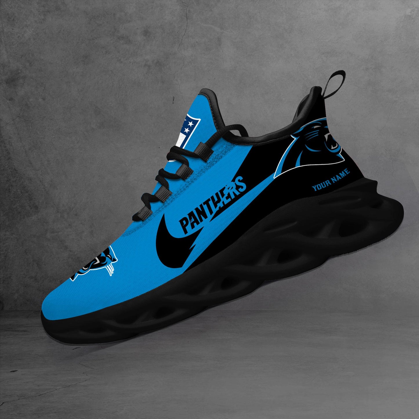 Ideafootwear Carolina Panthers Max Soul Shoes Sneakers For Men And Women