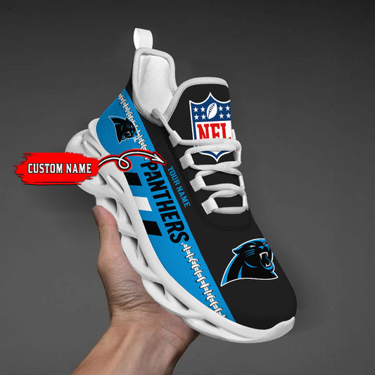 Ideafootwear Carolina Panthers Max Soul Shoes Sneakers For Men And Women