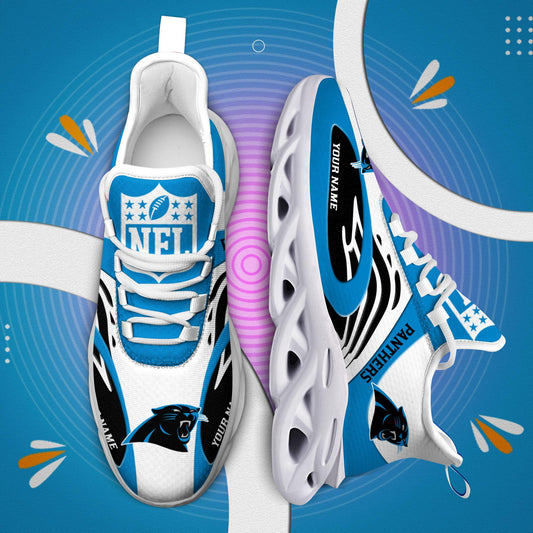 Ideafootwear Carolina Panthers Max Soul Shoes Sneakers For Men And Women