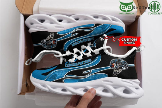 Ideafootwear Carolina Panthers Max Soul Shoes Sneakers For Men And Women