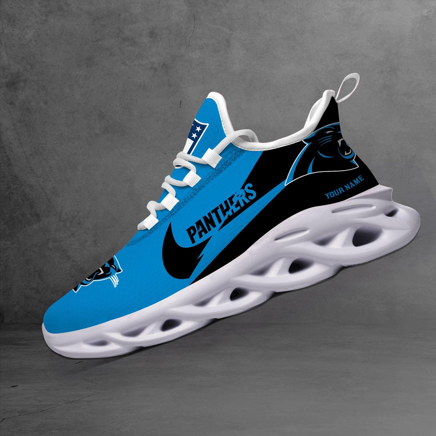 Ideafootwear Carolina Panthers Max Soul Shoes Sneakers For Men And Women