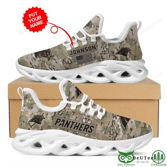 Ideafootwear Carolina Panthers Max Soul Shoes Sneakers For Men And Women