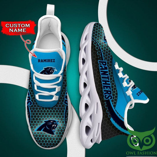 Ideafootwear Carolina Panthers Max Soul Shoes Sneakers For Men And Women