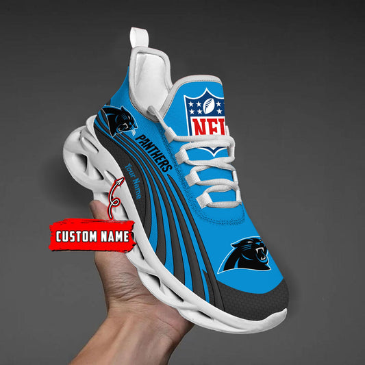 Ideafootwear Carolina Panthers Max Soul Shoes Sneakers For Men And Women