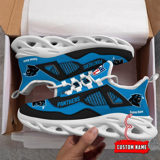 Ideafootwear Carolina Panthers Max Soul Shoes Sneakers For Men And Women