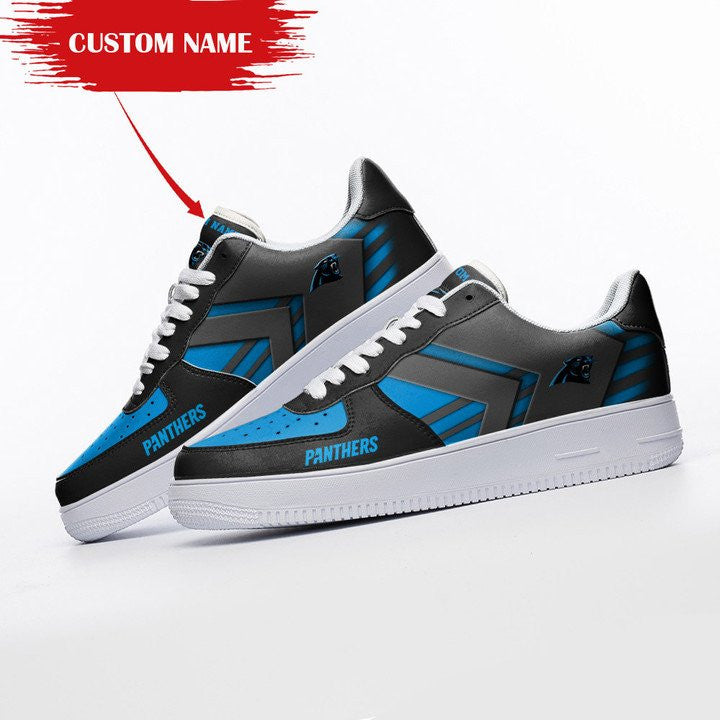 Ideafootwear Carolina Panthers NFL Air Low-Top Sneakers Shoes For Men And Women