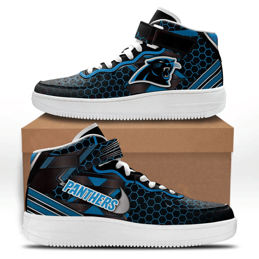 Ideafootwear Carolina Panthers NFL Air Low-Top Sneakers Shoes For Men And Women