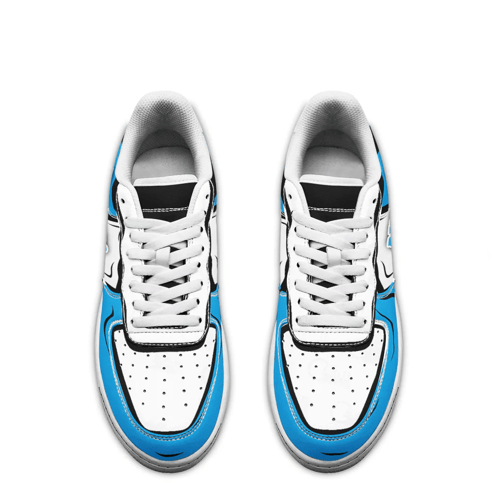Ideafootwear Carolina Panthers NFL Air Low-Top Sneakers Shoes For Men And Women